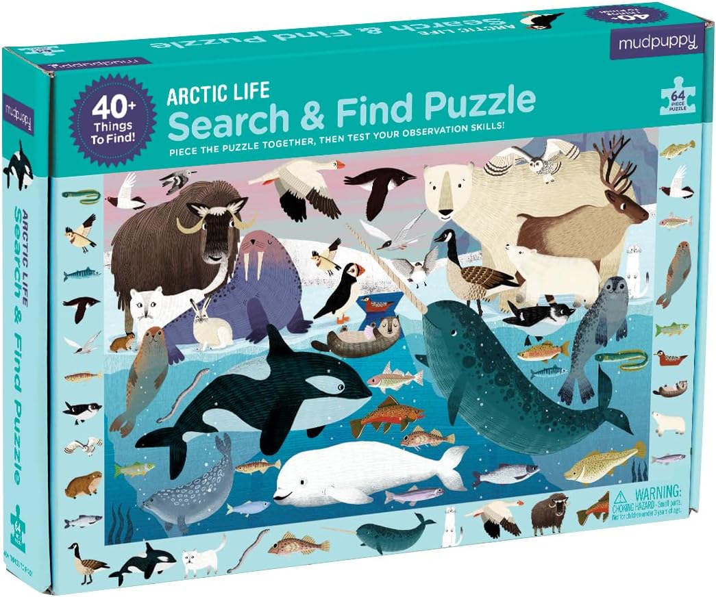 Arctic Life Search & Find Puzzle