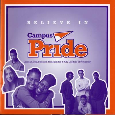 "Believe in Campus Pride" graphic