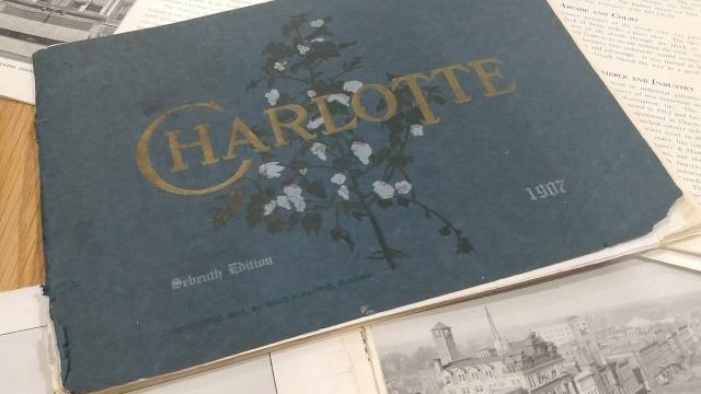 Image: Sketches of Charlotte book and pages