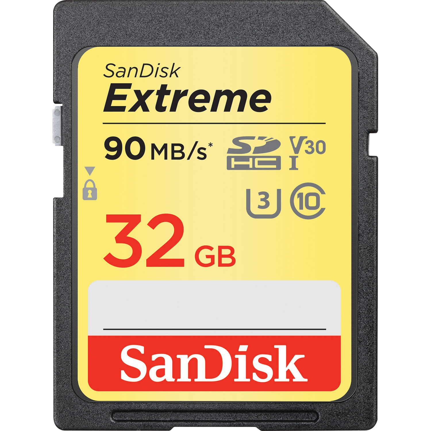 SanDisk 32GB Extreme UHS-I SDHC Memory Card