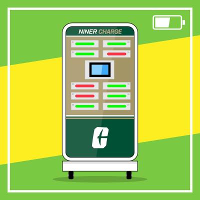 Graphic of Niner Charge station