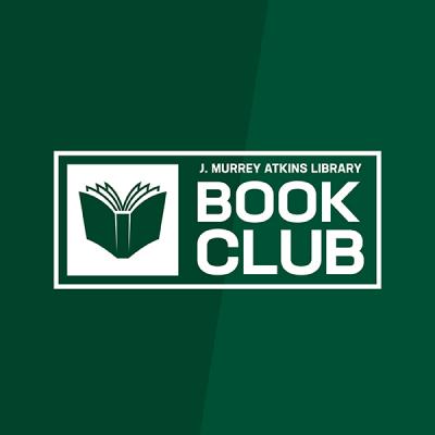 J. Murrey Atkins Library Book Club graphic