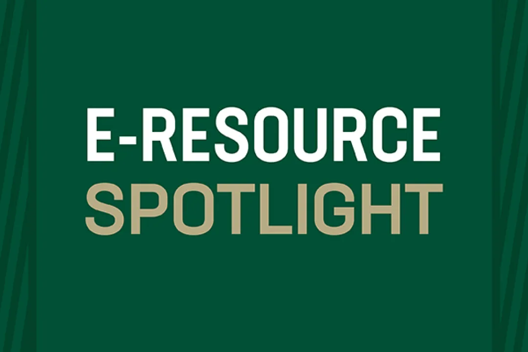 E-Resource Spotlight