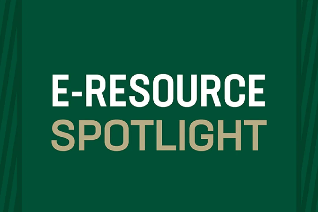 E-Resource Spotlight