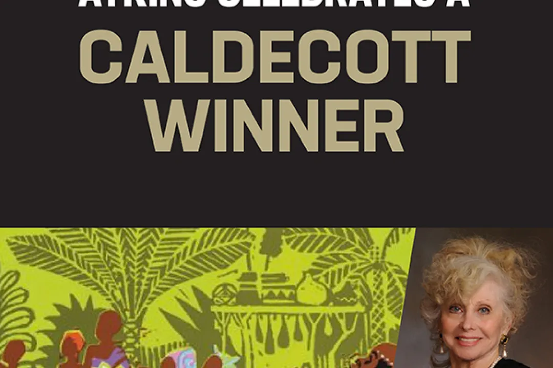 Atkins Celebrates a Caldecott Winner (with photo of Gail Haley)