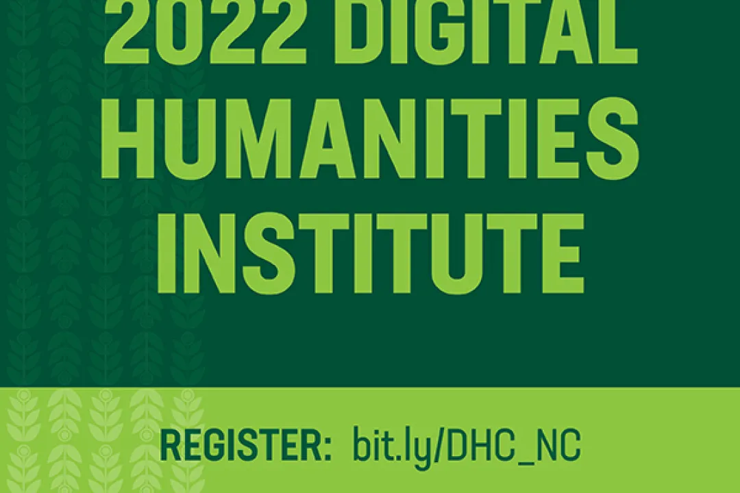 2022 Digital Humanities Institute
