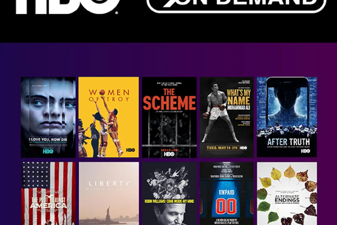 HBO advertisement for Films on Demand