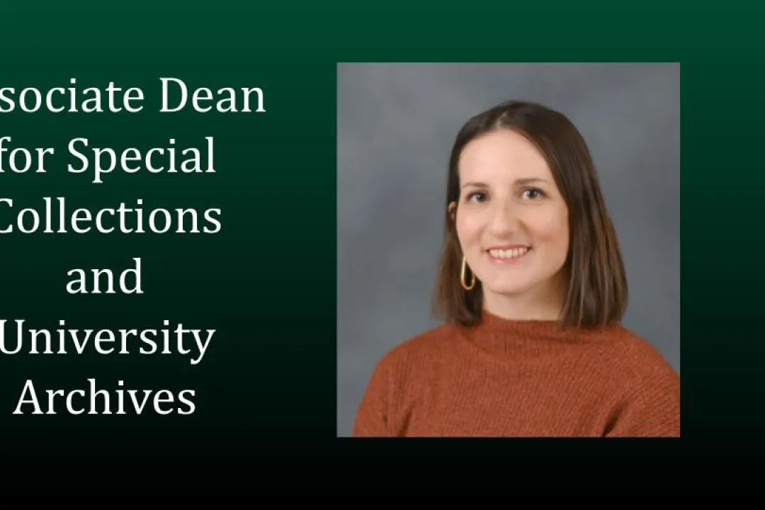 Associate Dean for Special Collections and University Archives