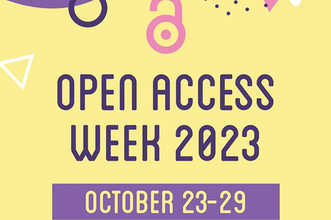 Open Access Week 2023 October 23-29