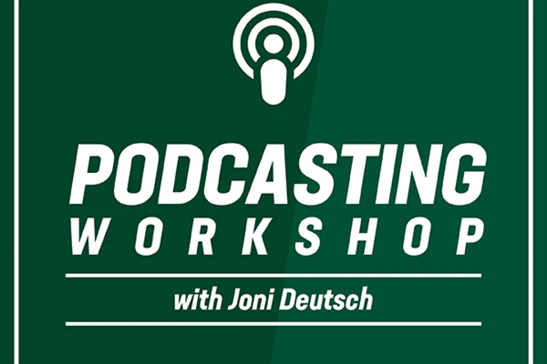 Podcast Virtual Workshop with Joni Deutsch graphic