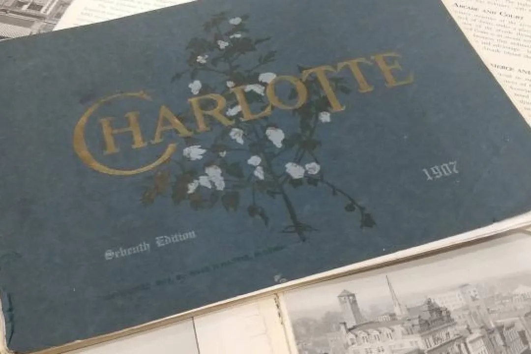 Image: Sketches of Charlotte book and pages