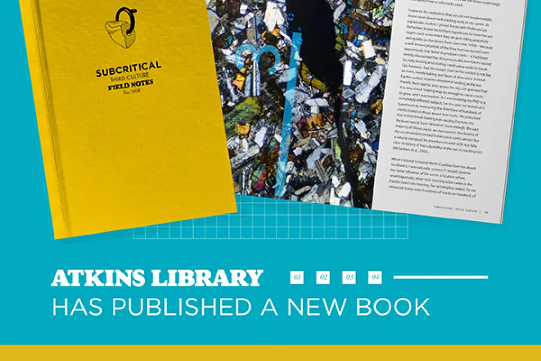Atkins Library Has Published a New Book