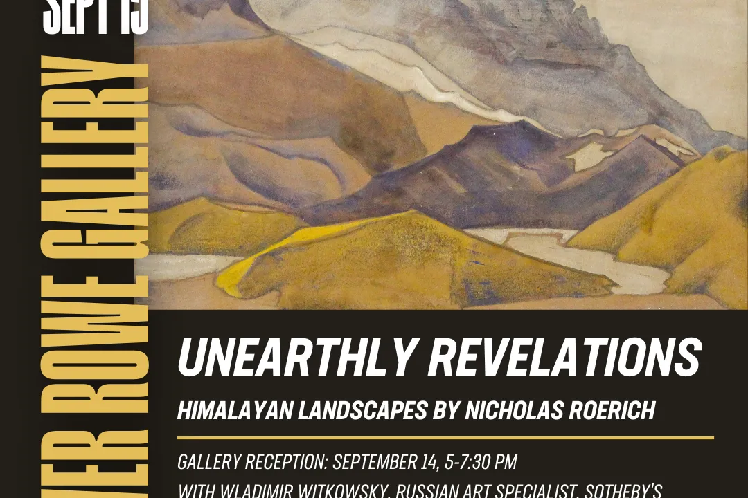 Unearthly Revelations exhibit poster